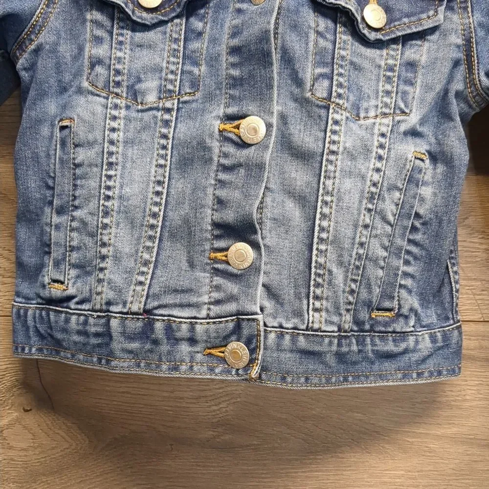 Calvin Klein Jeans Denim Jacket Girls Size 8/10 Medium